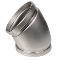 S/10 316L Stainless Steel Grooved 45 Degree Elbow